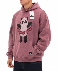 Sweat à capuche vintage délavé pour homme en coton doux, coupe oversize, style décontracté, pour le quotidien, avec service OEM - Product Image 1