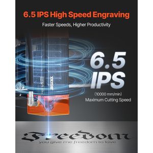 5W Output Laser Engraver & Cutter <b>Machine</b> 14.9 X 15.7 Work Area 10000 Mm/min Movement Speed High-Speed Laser <b>Engraving</b> <b>Machines</b> - Product Image 2