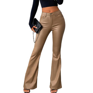 Pantalones de Mujer de Último Diseño en Cuero, Hechos a Medida, a Bajo Precio, para Adultos - Product Image 3