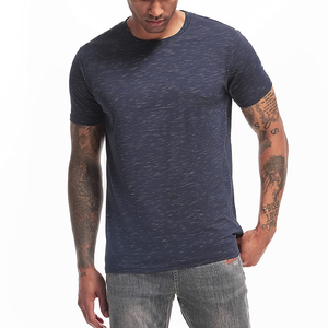T-shirt Homme Luxe Uni à Manches Courtes Col Rond Coupe Slim Nouvelle Collection Mode Premium Marque Privée - Product Image 2