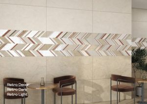 กระเบื้องพอร์ซเลนแกะสลักด้านดีไซน์เนอร์ขนาด600x1200มม. ผนังและพื้นกันลื่นสุดหรูสำหรับห้องนอนห้องนั่งเล่นห้องน้ำ - Product Image 5