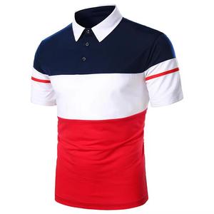 Men's Polo <b>Collar</b> <b>T</b>-<b>Shirt</b> Trend Slim-Fit Pullover 100% Cotton Men's Polo <b>T</b> <b>Shirts</b> - Product Image 2