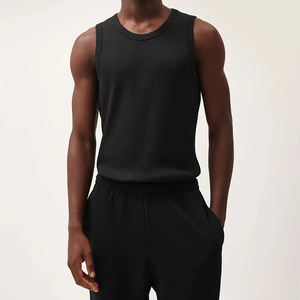 Wholesale Custom Logo Men’s <b>Workout</b> <b>Tank</b> <b>Top</b> Premium Moisture Wicking Athletic Sleeveless Shirt for Gym Fitness and Sports - Product Image 4
