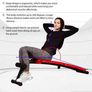 Banco de Ejercicios Ajustable en Altura para Gimnasio, Entrenador de Abdominales para Entrenamiento y Fitness - Product Image 5