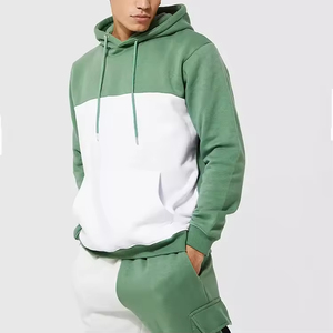 Ensemble de survêtement sportif grande taille pour homme, 2 pièces, avec sweat à capuche et pantalon de jogging - Product Image 2