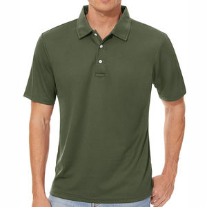 Polo pour homme 100% polyester, logo personnalisé, manches courtes, sublimation, uni, vente en gros, vêtements en vrac - Product Image 2