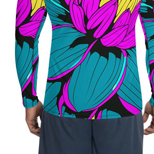 Camiseta de Compresión Rashguard para Hombre, Personalizada con Serigrafía de Alta Calidad, Secado Rápido, Transpirable, para Deportes Acuáticos, Venta al Por Mayor - Product Image 4