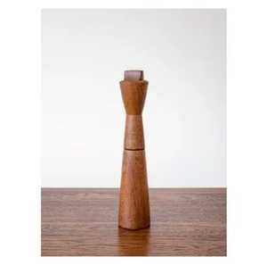 Professional Handcrafted Tall Acacia Wood Salt and <b>Pepper</b> <b>Grinder</b> Manual Seasoning Mill Tabletop Kitchenware Accessories - Product Image 1
