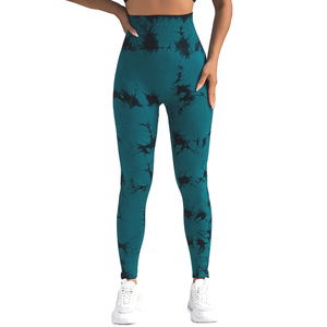 High Waist Seamless Women <b>Leggings</b> Quick Dry Breathable Yoga Pants <b>with</b> <b>Pocket</b> for Running Gym Fitness - Product Image 1