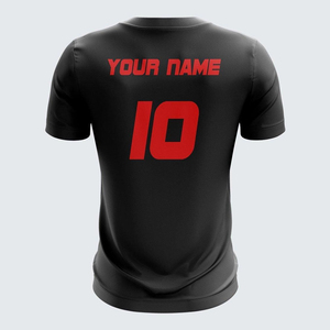 เสื้อฟุตบอลทีมสั่งทำพิเศษ ผ้าฝ้าย 100% น้ำหนักเบา แห้งเร็ว ระบายอากาศดี ดีไซน์นุ่มสบาย ใส่ได้ทั้งชายและหญิง เสื้อแขนสั้นสำหรับฤดูร้อน สั่งทำได้ - Product Image 3