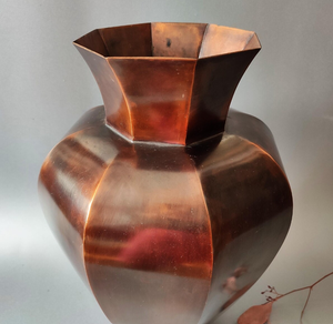 Vases à fleurs en métal de couleur dorée avec des taches, tailles personnalisées, très vendus, de qualité supérieure, décoratifs pour la maison et le jardin - Product Image 2