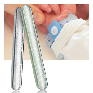 LANGMA Mini Lima de Uñas de Cristal Azul de Lujo, 100 Granos, Doble Cara, Reutilizable, Herramienta para el Cuidado de Uñas, Lima de Pulido con Patrón Recto - Product Image 2