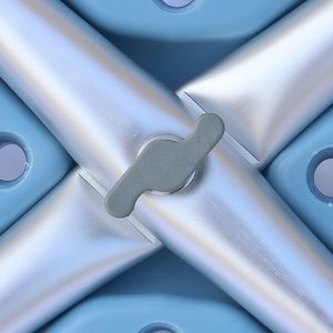 Sedia da Bagno Semplice Blu YF 1.35mm, Attrezzatura di Sicurezza per il Bagno - Product Image 5