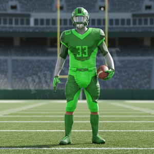 Men's American Football Uniform Set Breathable Compression Jersey Pants Training Game Wear <b>Athletic</b> Fit Custom Printed Uniforms - Product Image 3