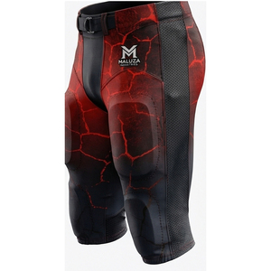 Custom Sublimated American Football Uniform High Performance Moisture Wicking Youth Adult Team Football Jersey <b>Pant</b> Set - Product Image 5