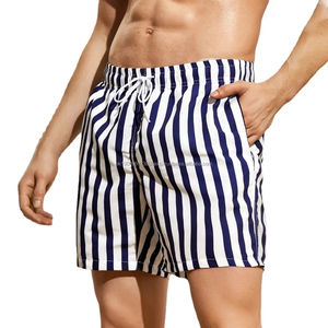 Custom Polyester Summer Beach Board Shorts Swimwear <b>Mens</b> Swim <b>Trunks</b> Quick Dry Stripe Swim <b>Trunk</b> <b>for</b> <b>Men</b> - Product Image 1