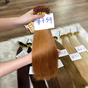 Big <b>Sale</b> <b>For</b> Xmas High Quality Keratin Flat Tip <b>Hair</b> <b>Extensions</b> Trendy Colors 100% Vietnamese Human <b>Hair</b> - Product Image 1