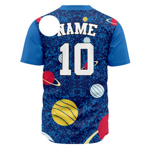 Maillot de baseball et de softball personnalisé de haute qualité, respirant, pour l'entraînement sportif, nouveau style, uniforme de baseball - Product Image 2