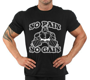 เสื้อยืดออกกำลังกายผู้ชายแขนสั้นผ้าฝ้าย 100% ระบายอากาศ แห้งเร็ว รุ่นใหม่ปี 2026 รับผลิตตามสั่ง ขายส่ง - Product Image 3