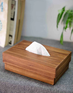 Boîte à mouchoirs en bois d'acacia de forme rectangulaire, meilleur prix, porte-serviettes en bois, couleur bois naturel, boîtes à mouchoirs en bois - Product Image 3