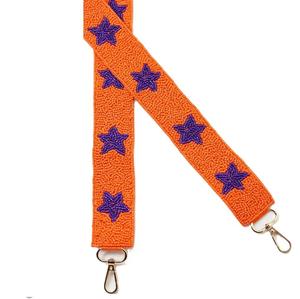 Sangle de sac/bandoulière en perles brodées à la main, design tendance et luxueux, avec lettres personnalisées, couleur et forme au choix - Product Image 4