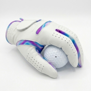 Guante de Golf Personalizado de Piel de Cabretta Premium de Indonesia, para Mano Izquierda, Unisex, Ajuste de Alto Rendimiento, Agarre Suave, Transpirable, Patrón Personalizado OEM - Product Image 4