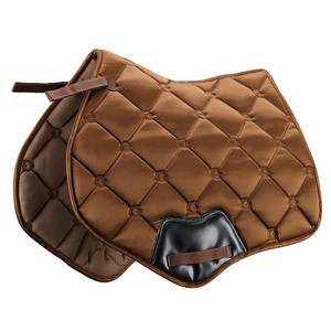 BRAND ZONE Tapis de selle d'équitation en satin de soie pour dressage et saut d'obstacles, haute qualité, confortable et durable, personnalisable - Product Image 6
