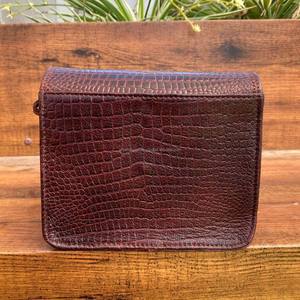 Top fabricant dames motif crocodile sac à bandoulière en cuir véritable sacs à bandoulière en cuir pleine fleur Design de luxe pour le quotidien - Product Image 5