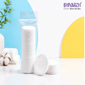 Disques de coton démaquillants doux et non pelucheux pour le visage, pour le soin de la peau, le nettoyage, la beauté et l'usage quotidien - Product Image 1