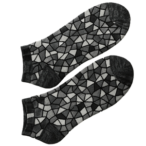 Chaussettes de sport respirantes en coton à cinq doigts avec logo personnalisé, chaussettes de course à pied pour hommes - Product Image 4