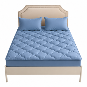 Protège-matelas d'hôtel avec tissu matelassé doux et design ajusté confortable - Product Image 2