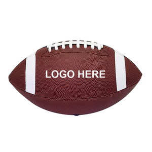 Balón de Fútbol Americano Juvenil Personalizado con Etiqueta Privada, Tamaño 6, Cuero Compuesto, Precio de Fábrica al por Mayor, Balón de Fútbol Americano Infantil Tamaño 3, PU Suave - Product Image 4