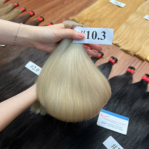 Grande Vente 2026 Extensions de Cheveux Naturels en Vrac 100% Cuticules Alignées Sans Perte Ni Enchevêtrement Couleur Lisse Soyeux Grand Stock - Product Image 5
