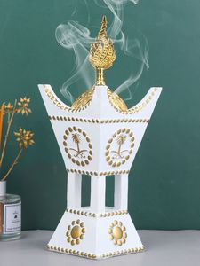 Brass Incense Burner Handmade <b>Decorative</b> Holder Religious Use All Season - Product Image 4