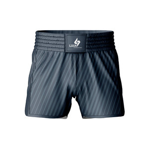 Shorts de boxe MMA personnalisés imprimés, durables, de haute qualité, extensibles dans quatre directions, ajustés, 100% polyester, respirants, shorts de Muay Thai - Product Image 5