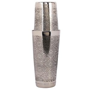 ชุดเครื่องมือบาร์เทนเดอร์มืออาชีพพร้อมเชคเกอร์บอสตันสแตนเลสพรีเมียม ดีไซน์ลายสลัก จากผู้ส่งออกขายส่งจำนวนมากจากอินเดีย - Product Image 3