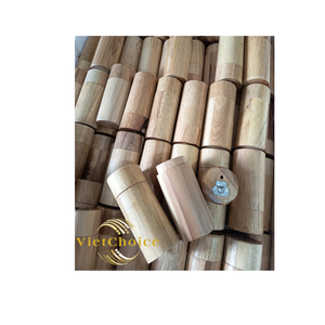 Tube de fil dentaire en bois avec logo personnalisé, produit de soins dentaires durable, fil dentaire en bois de caoutchouc biodégradable - Product Image 1
