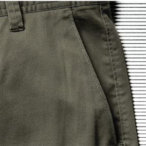 Factory Direct <b>Men</b>’s Casual <b>Shorts</b> <b>Elastic</b> <b>Waist</b> Drawstring Breathable Summer Khaki <b>Shorts</b> - Product Image 3