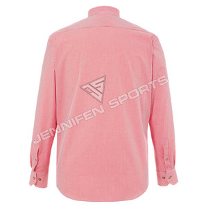 เสื้อเชิ้ตแขนยาวผู้ชายสไตล์บาวาเรียนสำหรับเทศกาลอ็อกโทเบอร์เฟสต์ ผ้าฝ้ายพรีเมียม สีแดงและสีขาว ป้องกันการเป็นขุย สไตล์เยอรมันแท้ๆ สำหรับฤดูใบไม้ร่วง - Product Image 2