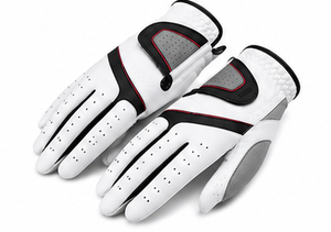 Guantes de Golf de Piel de Oveja Cabretta Blanca de Alta Calidad, Transpirables, con Agarre Suave, para Hombre y Mujer, Mano Izquierda, Logotipo en Color, OEM - Product Image 4