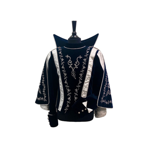 Disfraz de terciopelo negro y rojo para hombre adulto con ribete de bordado dorado, traje de príncipe para festival, carnaval real - Product Image 2