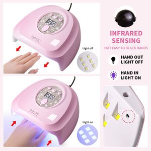 Lampe à ongles UV LED professionnelle 24 LED 72W avec capteur automatique pour séchage rapide du vernis gel et des ongles - Product Image 3