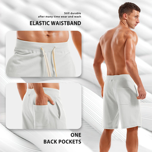 Pantalones Cortos Largos de Felpa de Algodón de Producción Rápida, Embalaje Personalizado, Exportador de Ropa Deportiva - Product Image 2