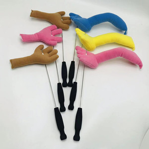 customized 1000 pieces stock Plush Puppet Arms rods And Legs Set With Rods Colorful <b>Soft</b> <b>Stuffed</b> <b>Toy</b> For Kids Age 3 - Product Image 6