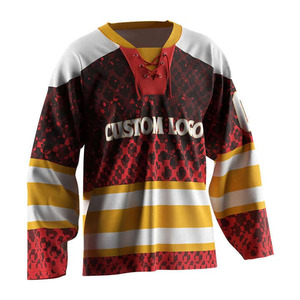 Fabricante de Pakistán, MOQ Bajo, Jersey de Hockey sobre Hielo para Hombre, Ropa Deportiva, Jersey de Hockey sobre Hielo de Talla Grande - Product Image 3