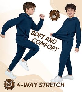 ชุดเซ็ทเสื้อผ้าเด็กสองชิ้นแฟชั่นใหม่คุณภาพสูงสำหรับเด็กวัยหัดเดินและเด็กผู้หญิง ระบายอากาศได้ดี สีสันปรับแต่งได้ ผ้าเนื้อดี - Product Image 3