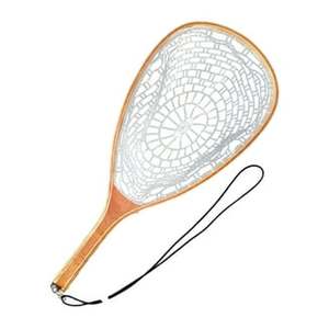 Cheap Price Wooden <b>Fly</b> Fishing Trout Landing <b>Net</b> With Naylon and Mesh <b>Net</b> and Long Elastic Hanging Hook - Product Image 2