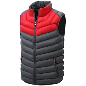 Chaleco acolchado ligero y transpirable al por mayor para hombre, chaquetas acolchadas de invierno sin mangas, chaleco informal para trabajo y viajes, ropa exterior OEM - Product Image 3