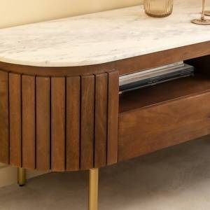 Mueble para TV Vandana Mira Altis en mármol y madera de mango - Product Image 3