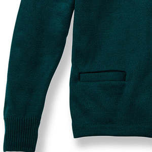 Sweater Manufacturer Custom Baseball Coat Wool Blend Button Long-Sleeve Knit Letterman Sweater - Product Image 6